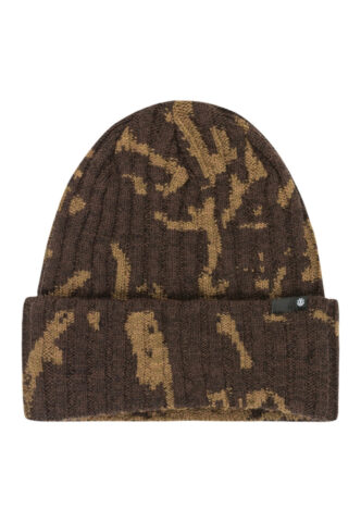 Element – High Bigfoot Branches Rain Drum – Beanie – Braun – Onesize – 57% Polyester, 43% Polyacryl