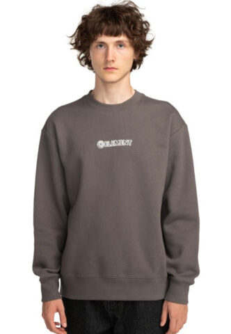 Element – Jungle Shop Crew Boulevard – Sweater – Braun – M – 80% Baumwolle, 20% Polyester