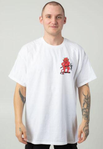 Emmure – Devil Man White – T-Shirt – Weiß – L – 100% Baumwolle
