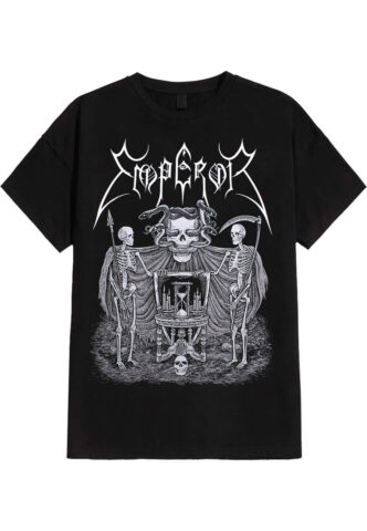 Emperor – Memento Mori – T-Shirt – Schwarz – S – 100% Baumwolle