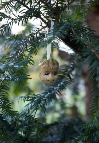 Guardians Of The Galaxy – Galaxy Groot – Weihnachtsbaumschmuck – Braun – Onesize – Keramik