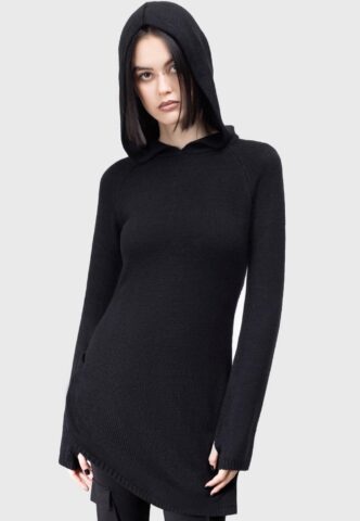Killstar x Kihilist – Enigmatra – Longsleeve – Schwarz – XXL – 100% Polyacryl