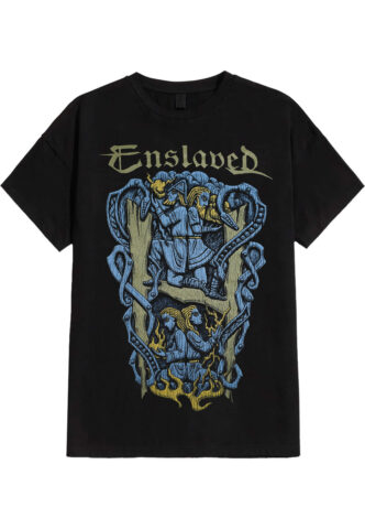 Enslaved – Storm – T-Shirt – Schwarz – S – 100% Baumwolle