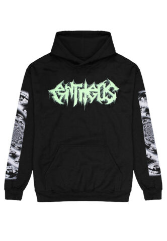 Entheos – Spiral Eyes – Hoodie – Schwarz – 3XL – 50% Baumwolle, 50% Polyester
