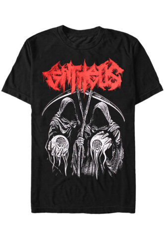 Entheos – Two Reapers – T-Shirt – Schwarz – M – 100% Baumwolle