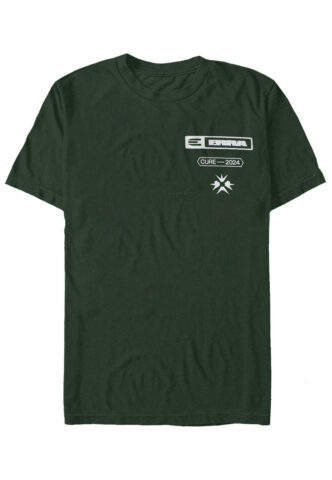 Erra – Worldwide 2024 Forest Green – T-Shirt – Grün – S – 100% Baumwolle