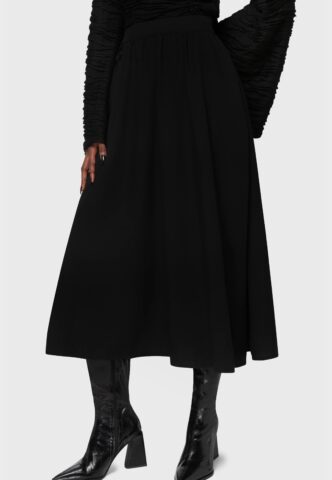 Killstar x Kihilist – Eryssa Midi Black – Rock – Schwarz – XL – gid://shopify/Metaobject/72785363181