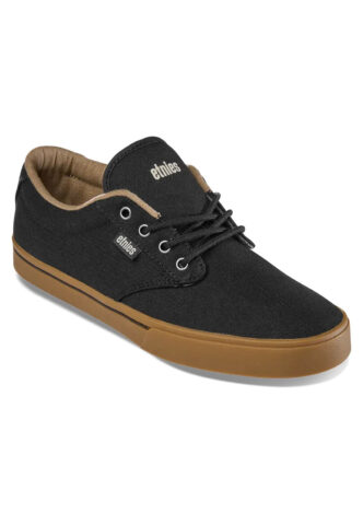 Etnies – Jameson 2 Eco Black/Silver/Gum – Schuhe – Schwarz – EU 47 – Textile/Textile/Gummi