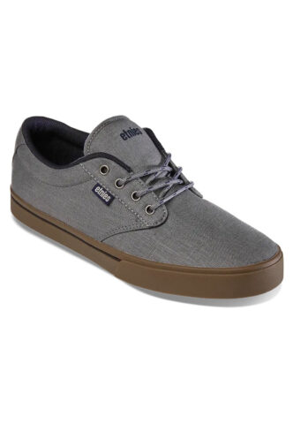 Etnies – Jameson 2 Eco Light Grey/Navy – Schuhe – Grau – EU 45,5 – Textile/Textile/Gummi
