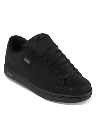 Etnies – Kingpin Black Dirty Wash – Schuhe – Schwarz – EU 42,5 – Textile, Leather/Textile/Gummi