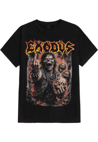 Exodus – No Pity No Mercy – T-Shirt – Schwarz – XXL – 100% Baumwolle