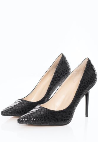 Fabulicious – Classique 20SP Black Leather – High Heels – Schwarz – EU 37 – Leather/Textile/Gummi