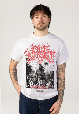 Face Yourself – Unhinged White – T-Shirt – Weiß – 3XL – 100% Baumwolle