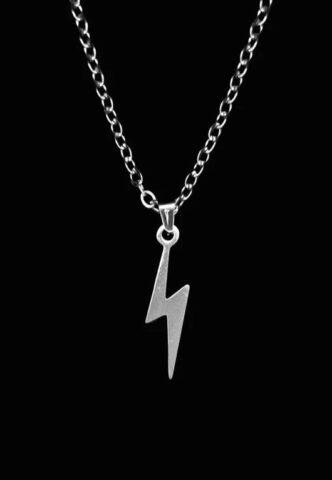 Fainz – Bolt Silver – Kette – gid://shopify/Metaobject/123897774317 – L – Rostfreier Stahl