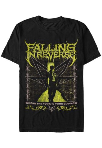 Falling In Reverse – WTFIYGN – T-Shirt – Schwarz – M – 100% Baumwolle