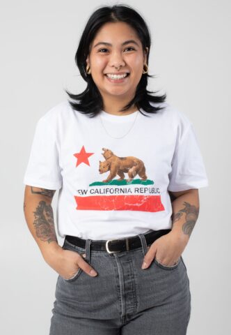 Fallout – New California Republic White – T-Shirt – Weiß – S – 100% Baumwolle