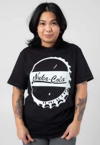 Fallout – Nuka Cola – T-Shirt – Schwarz – S – 100% Baumwolle