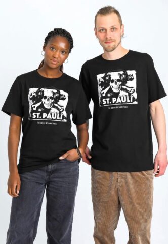 FC St. Pauli – Sound – T-Shirt – Schwarz – XXL – 100% Bio-Baumwolle