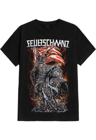 Feuerschwanz – Rohirrim – T-Shirt – Schwarz – M – 100% Baumwolle