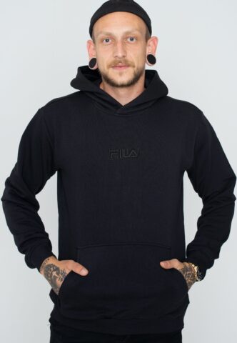 Fila – Beltinci Moonless Night – Hoodie – Schwarz – S – 65% Baumwolle, 35% Polyester