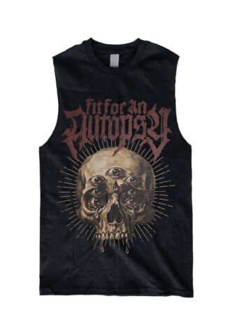Fit For An Autopsy – 7 Eyes Skull – Sleeveless – Schwarz – XXL – 100% Baumwolle