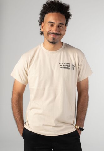 Fit For A King – No Tomorrow Sand – T-Shirt – Beige – XL – 100% Baumwolle