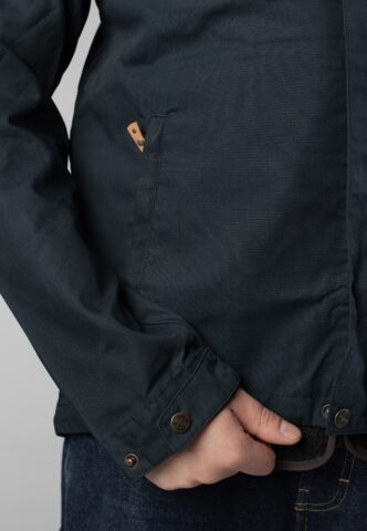 Fjällräven – Skogsö Dark Navy – Windbreaker – gid://shopify/Metaobject/122014793965 – L – 65% Polyester, 35% Baumwolle