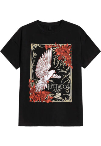 Fleetwood Mac – Dove – T-Shirt – Schwarz – XL – 100% Baumwolle