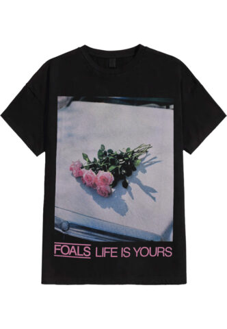 Foals – Life Is Yours – T-Shirt – Schwarz – S – 100% Baumwolle