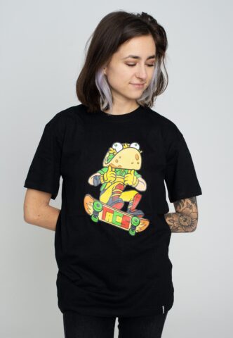 Fortnite – Taco Skin – T-Shirt – Schwarz – M – 100% Baumwolle