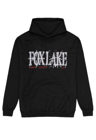 Fox Lake – Hooded Gunman – Hoodie – Schwarz – XXL – 50% Baumwolle, 50% Polyester