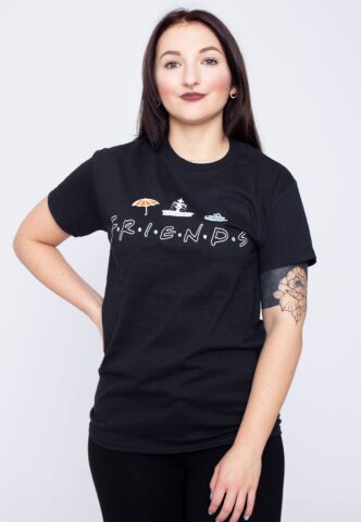 Friends – Icons – T-Shirt – Schwarz – XXL – 100% Baumwolle