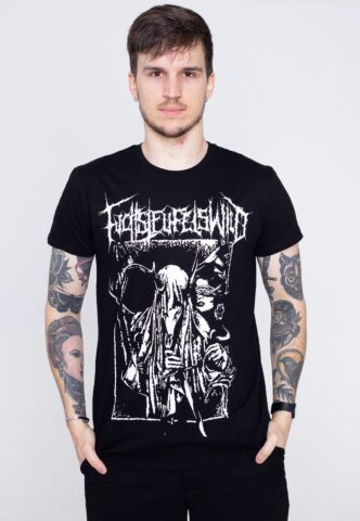 Fuchsteufelswild – Deer Skull – T-Shirt – Schwarz – XL – 100% Bio-Baumwolle