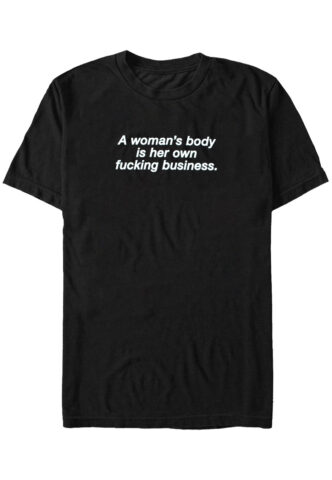 Fuchsteufelswild – Woman’s Body – T-Shirt – Schwarz – XL – 100% Bio-Baumwolle