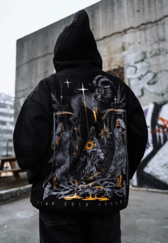 Stay Cold Apparel – Full Moon Ritual Black – Hoodie – Schwarz – M – 65% Baumwolle, 35% Polyester