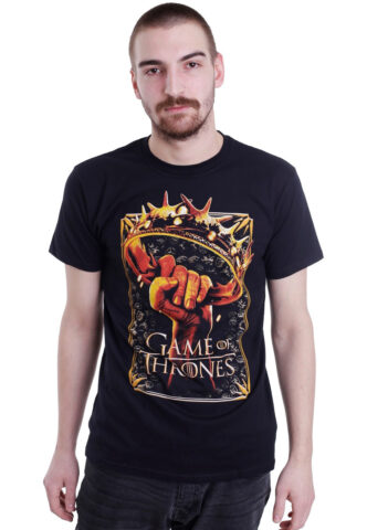 Game Of Thrones – Crown Logo – T-Shirt – Schwarz – S – 100% Baumwolle,Jersey