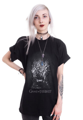 Game Of Thrones – Iron Throne – T-Shirt – Schwarz – XL – 100% Baumwolle