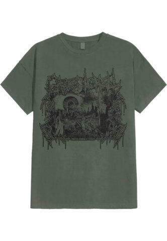 Gates To Hell – Resurrected Military Green – T-Shirt – Grün – XXL – 100% Baumwolle