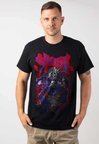 Ghost – Secrets Of The Muse – T-Shirt – Schwarz – XL – 100% Baumwolle