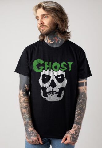 Ghost – Skull – T-Shirt – Schwarz – XXL – 100% Baumwolle