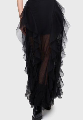 Killstar – Ghost Grove Maxi Black – Rock – Schwarz – XL – 100% Polyester