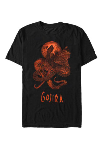 Gojira – Serpent Moon – T-Shirt – Schwarz – M – 100% Baumwolle