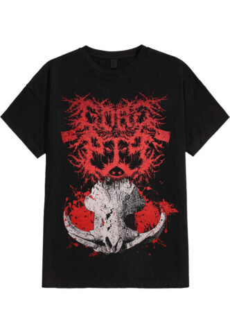 Gorepig – Boar Skull – T-Shirt – Schwarz – XXL – 100% Baumwolle