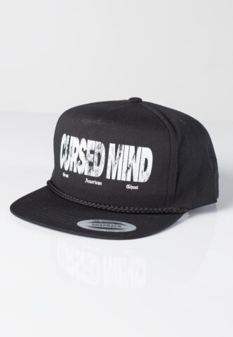 Great American Ghost – Cursed Mind Rope – Cap – Schwarz – Onesize – 60% Baumwolle, 40% Polyester