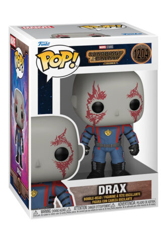 Guardians Of The Galaxy – Drax GOTG3 POP! Bobble-Head – Funko Pop – Mehrfarbig – Onesize – 100% PVC