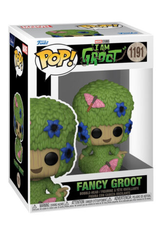 Guardians Of The Galaxy – Groot (Marie Hair) POP! Bobble-Head – Funko Pop – Grün – Onesize – 100% PVC