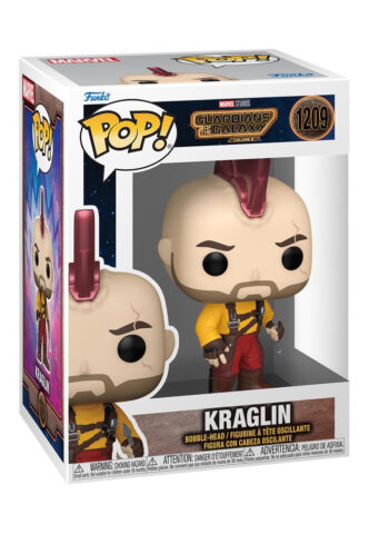 Guardians Of The Galaxy – Kraglin GOTG3 POP! Bobble-Head – Funko Pop – Mehrfarbig – Onesize – 100% PVC