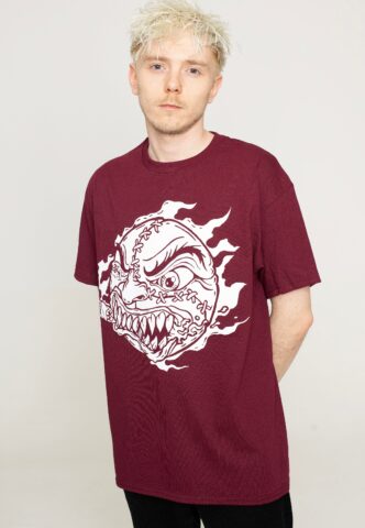 Madball – Ball NY Burgundy – T-Shirt – Weinrot – XL – 100% Baumwolle