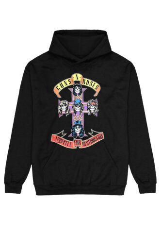 Guns N‘ Roses – Appetite For Destruction – Hoodie – Schwarz – M – 80% Baumwolle, 20% Polyester