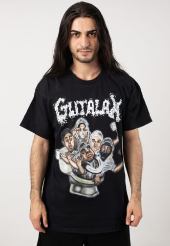 Gutalax – Toilet – T-Shirt – Schwarz – XXL – 100% Baumwolle